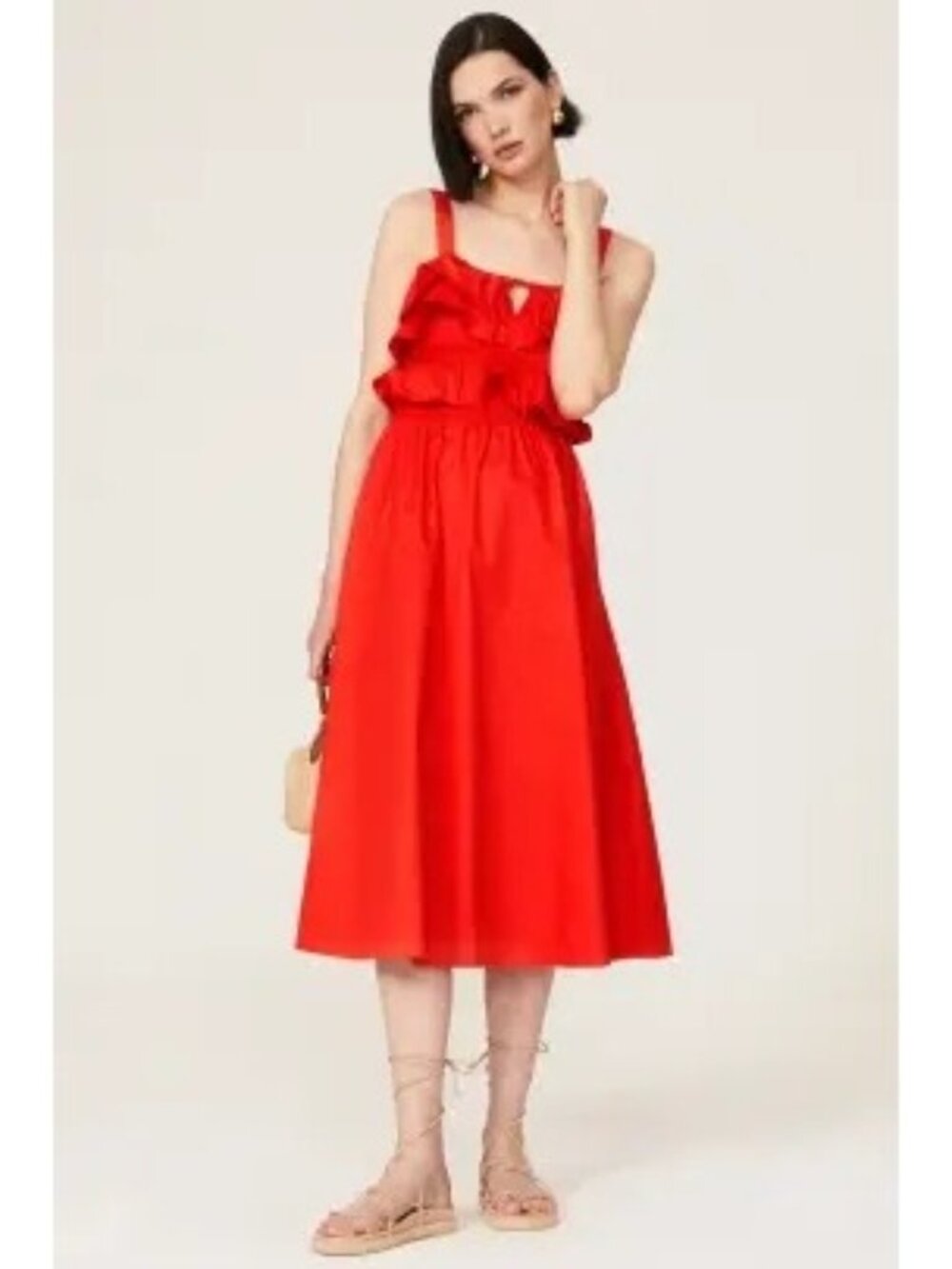 R-36. Jason Wu	Ruffle Midi Dress US 4